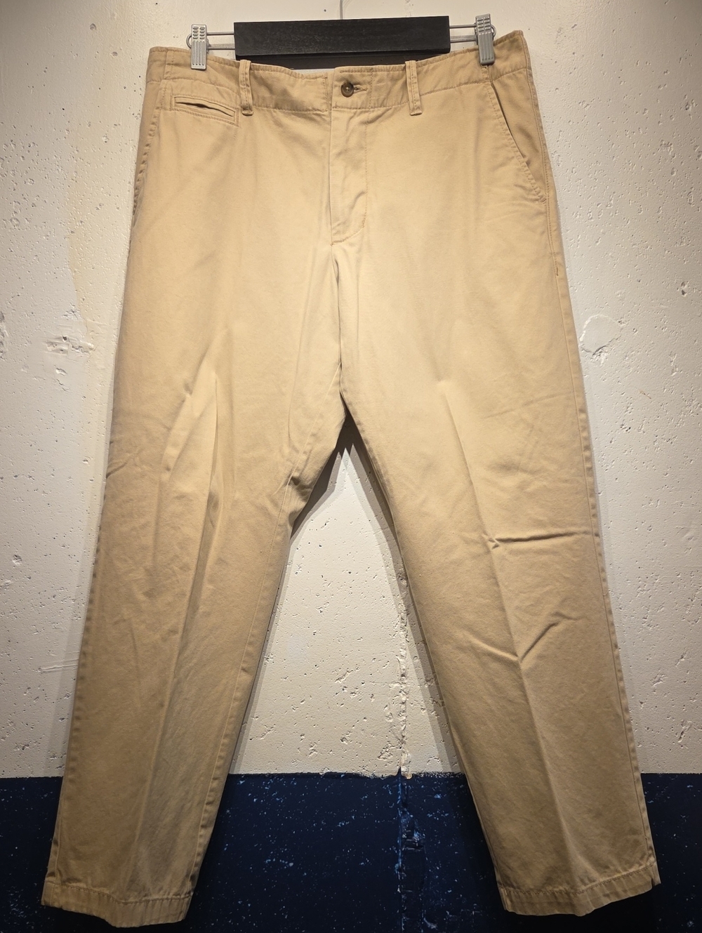 Men's Straight Fit Tan Khaki Pants (34x30)